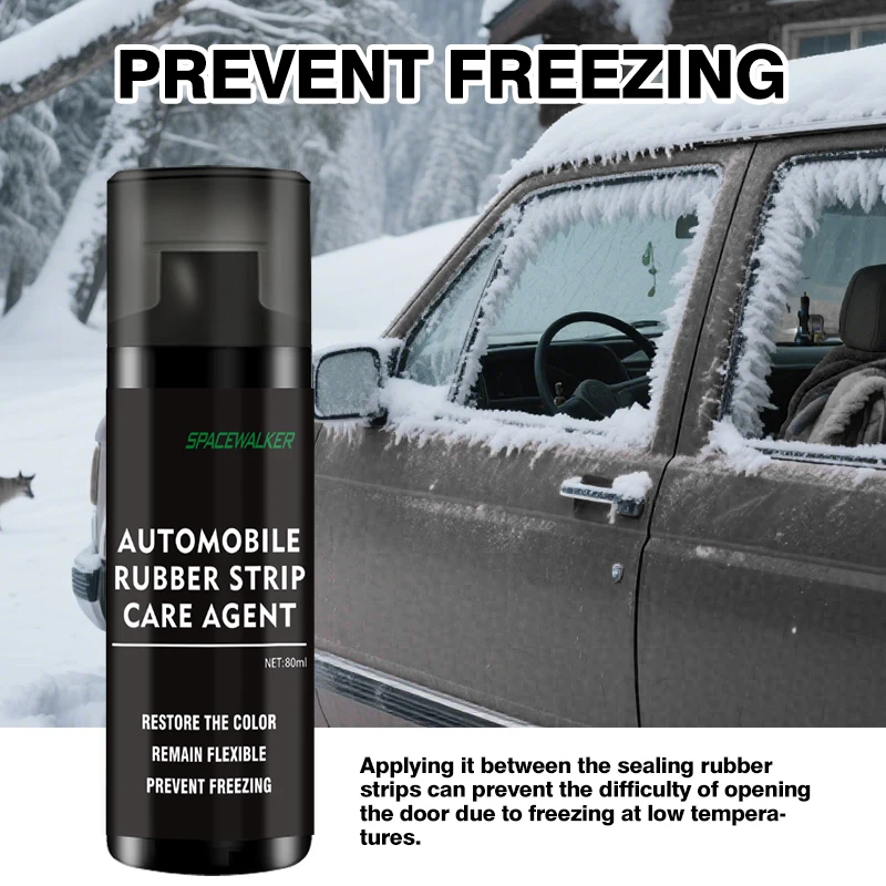 حماية الختم المطاطي | يجدد اللون والمرونة، ويمنع الالتصاق في الشتاء، ويطيل الأختام المطاطية على الأبواب والنوافذ #3