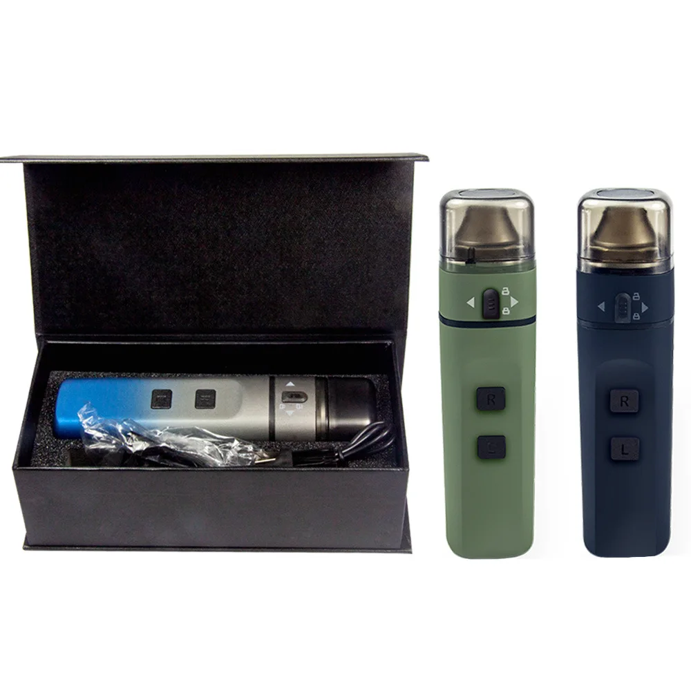 New Portable Electric Cigarette Grinder USB Rechargeable Tobacco Shredder Cigarette Grinder Gift Set