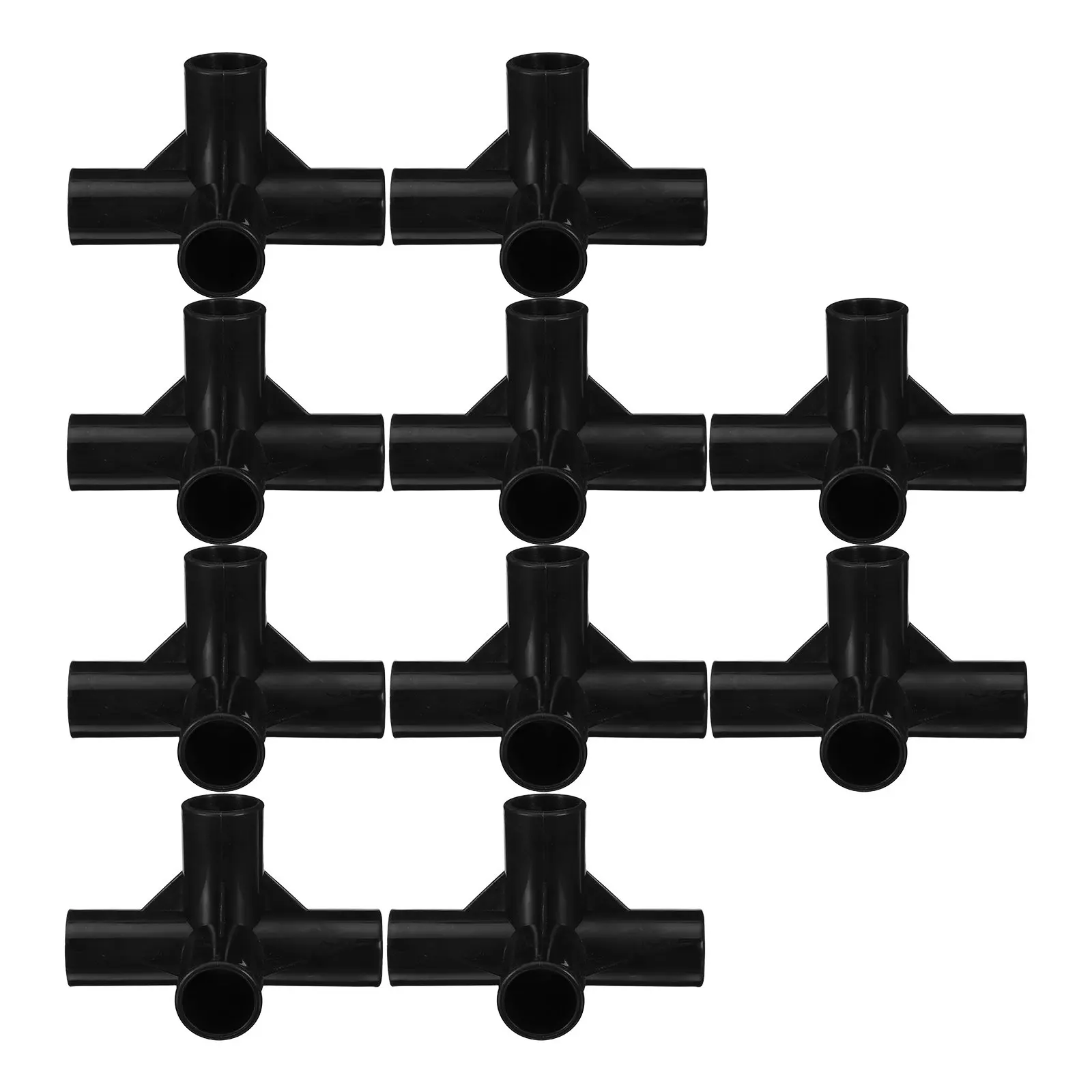 10Pcs Plastic Furniture Connectors 16Mm Wardrobe Buckle Connector Replacement Parts for Shoe Cabinets Clothes Closet Connectors
