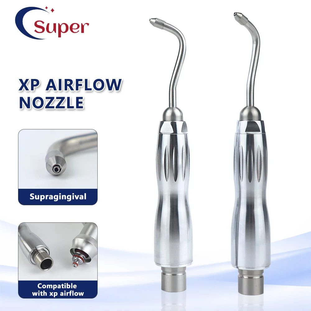 Dental XP AIRFLOW Nozzle Handpiece Supragingival Air Polisher Nozzle Compatible With XP AIRFLOW Dental Sandblasting Machine