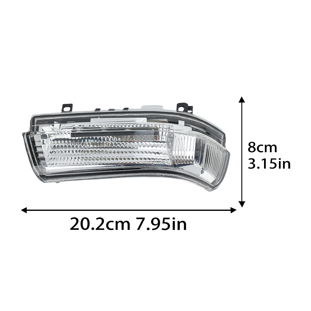 Side Rearview Mirror Light For Mitsubishi Pajero Montero Shogun V73 V77 V93 V97 2006-2019  Rearview Mirror Light Car Accessories