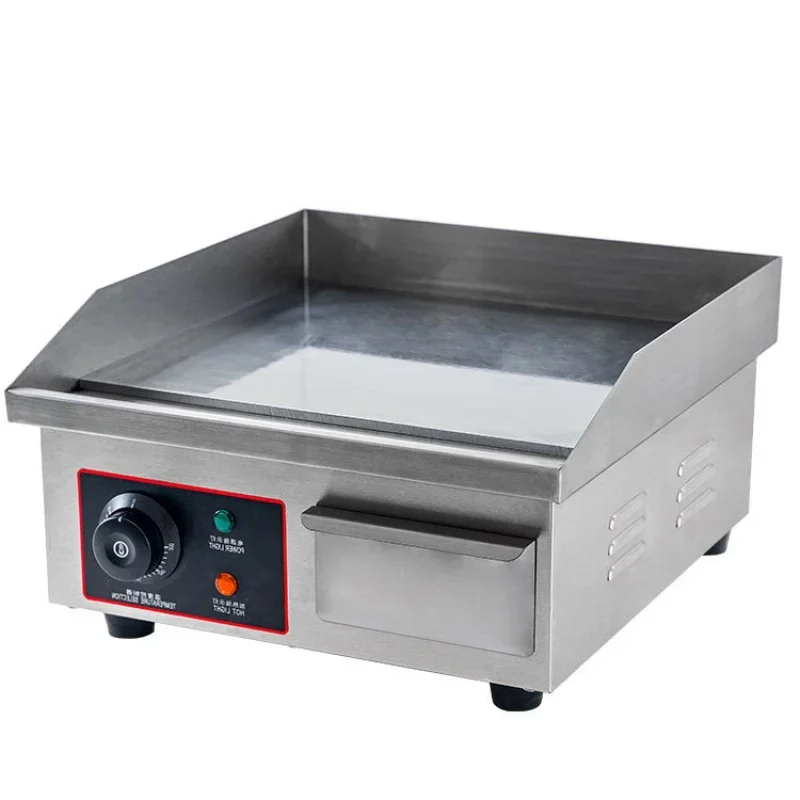 Electric Griddle Commercial Desktop Electric Teppanyaki Sizzling Squid Machine 818b Braised Furnace Shouzhua Cake Machine Entrep