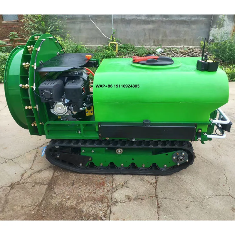 

Farming Agriculture Orchard Tree Use 400L Big Water Tank Crawler Sprayer Remote Control Sprayer