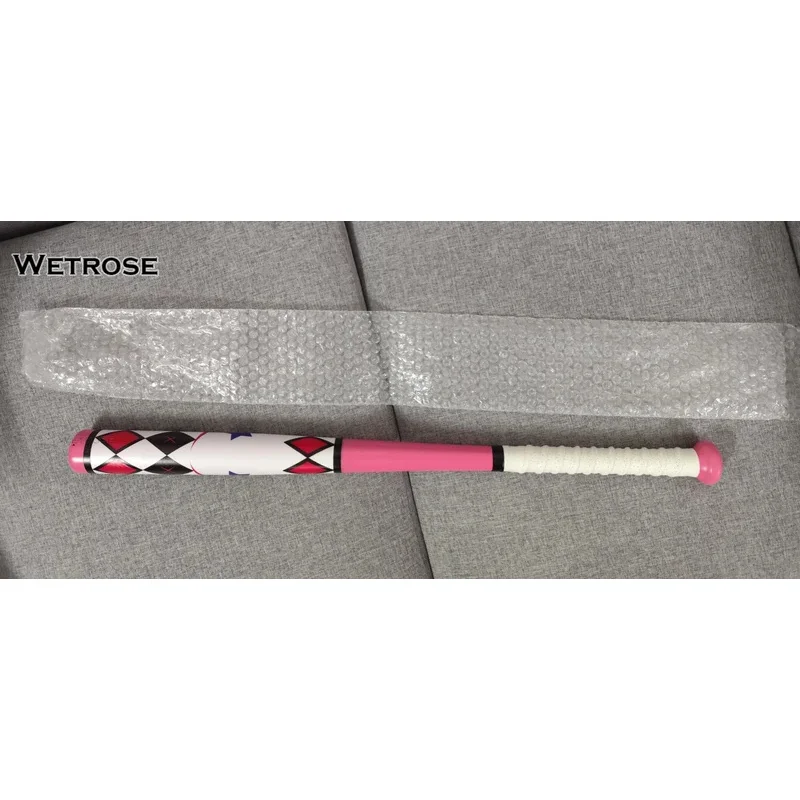 

Sky06 【Wetrose】 Harley Cosplay Weapon Model Props Baseball Cricket Bat Anime Quinzel Suicide Isekai Clown Joker Girl Squad 66lU&