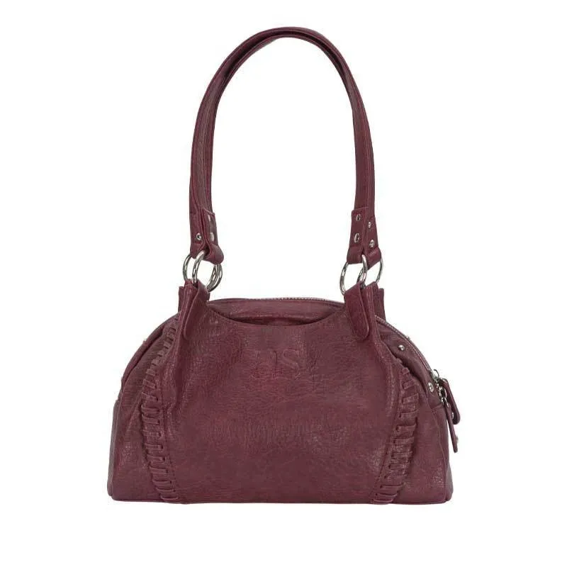 Ason 2025 New Korean Style Wanderer Bag 25FW Leather Mini Motorcycle Shoulder Bag Large Capacity Tote