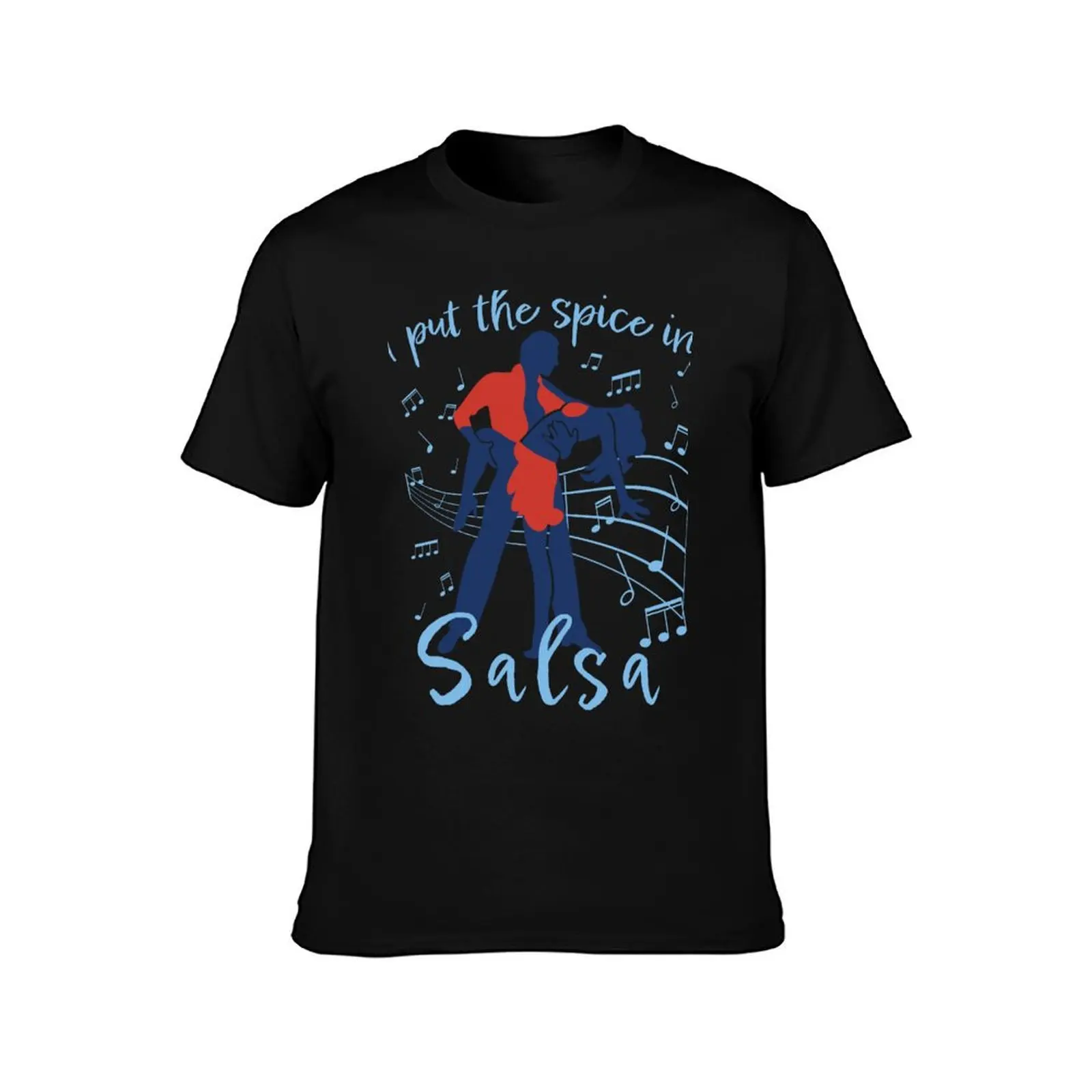 Copy of I love salsa - Funny Jazz Gift T-Shirt Soft Basic Cotton Short Sleeve Tee T-Shirt