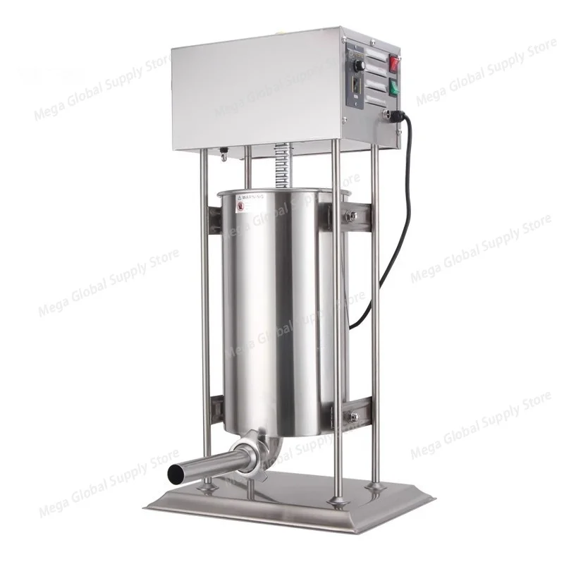 

Electric & Manual Sausage Stuffer - 304 Stainless Steel Machine for Home and Commercial Use