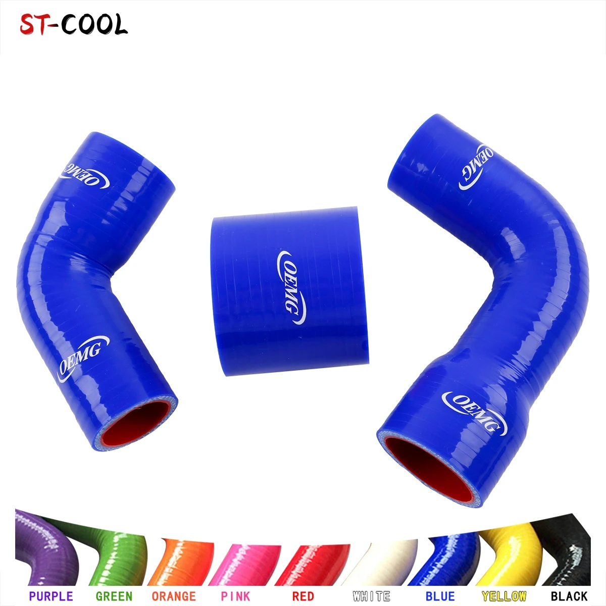 

Fit Subaru Legacy B4 BE5 BH5 Mark3 1998 1999 2000 2001 2002 2003 Intercooler Tubes Silicone Hoses Kit Set Piping 3Pcs 10 Colors