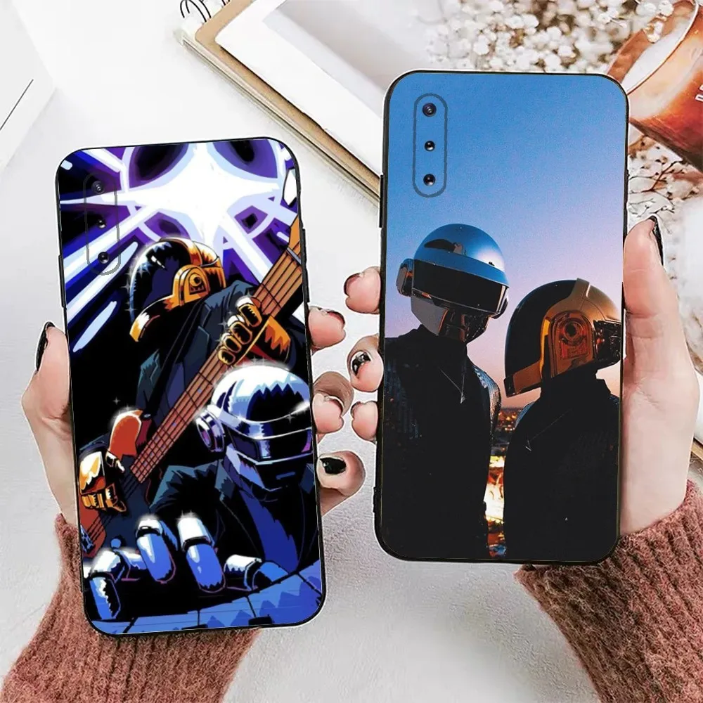 Daft Punk Phone Case For Samsung Galaxy A13,A21s,A22,A31,A32,A52,A53,A71,A80,A91 Soft Black Phone Cover