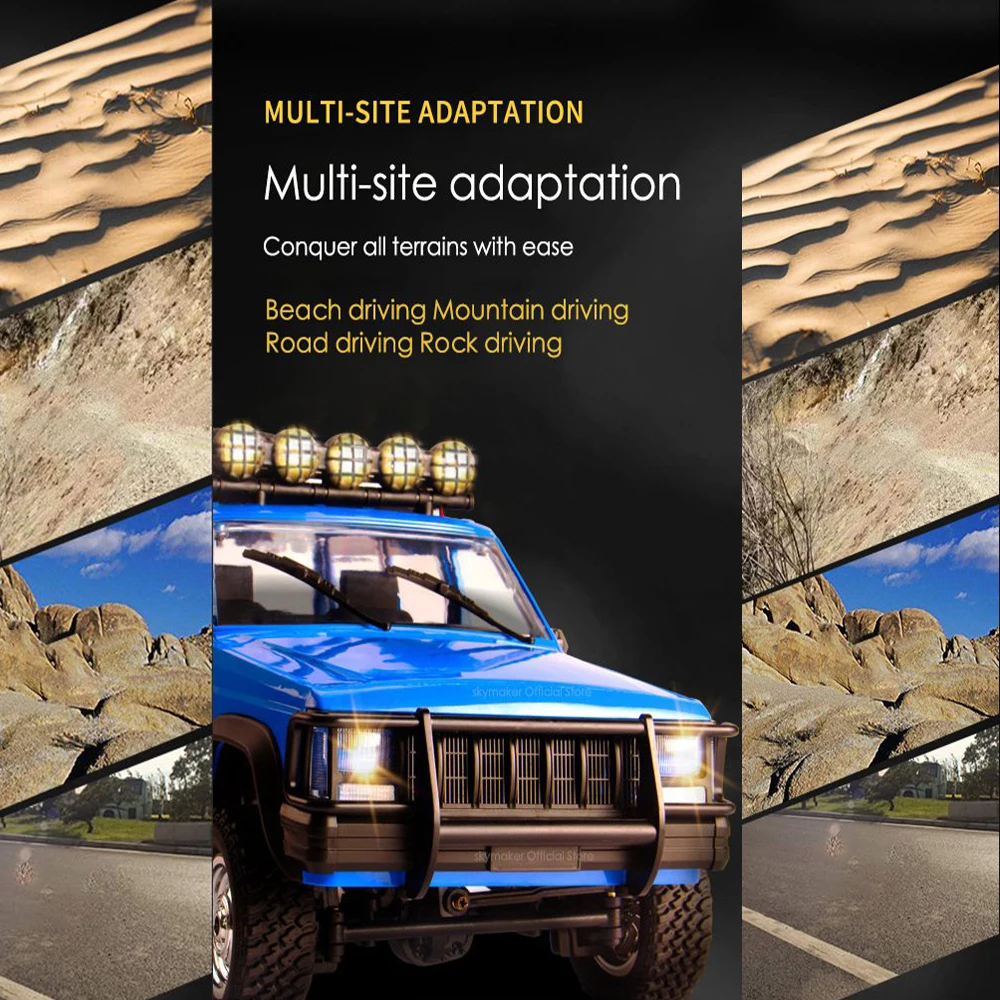 MN78 1:12 Full Scale MN Model RTR Version RC Car 2.4G 4WD 280 Motor Proportional Off-Road RC Remote Control Car For Boys Gifts