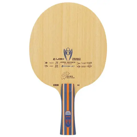 LOKI KIRIN K1 Table Tennis Blade (5+2 Carbon for Training) K1-T 5ply wood Original WANG HAO LOKI Ping Pong Bat