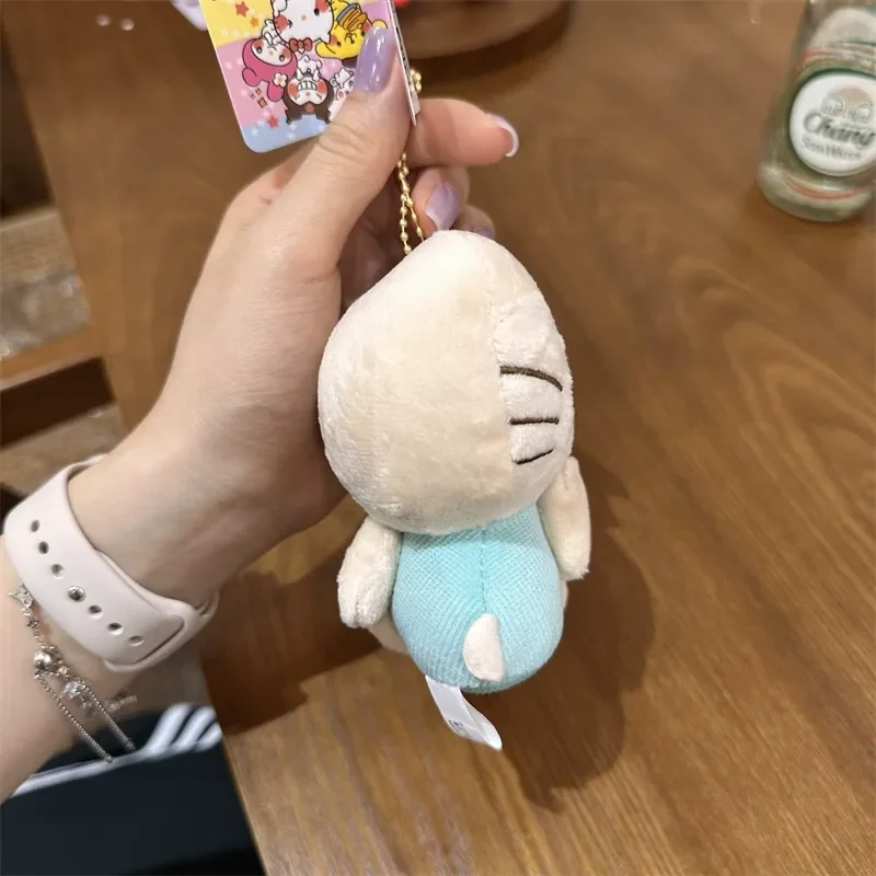 Kawaii Kt Gatto Peluche Ciondolo Seduta Laterale Kt Gatto Peluche Carino Zainetto Appeso Decorazione Zaino Regalo Simpatico Peluche