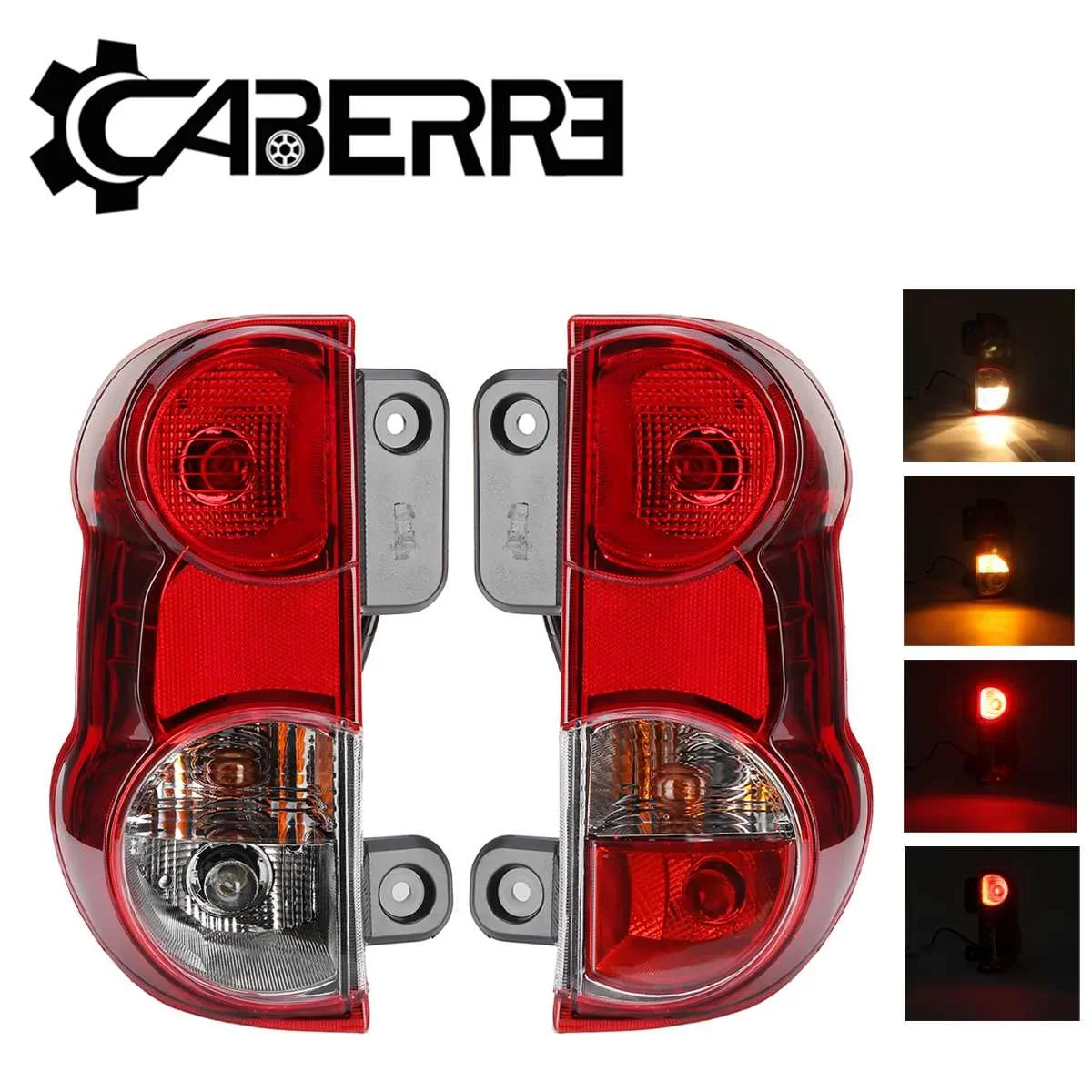 

1/2PCS Left/Right RHD Rear Tail Light Brake Lamp w/blubs Wiring Harness Replacement For Nissan NV200 2010 - 2019