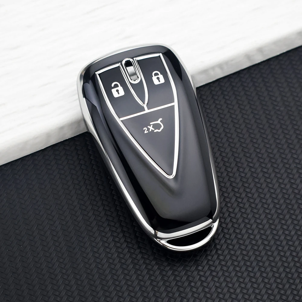 Car Remote Key Case Cover for Changan CS35PLUS CS55PLUS CS75 PLUS Eado UNI-T UNI K 2019 2020 2021 2022 Auto Protect Shell Bag