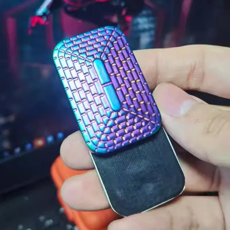 

EDC Metal Fidget Магнитная карта Механический слайдер Толкающая пластина Сенсорная игрушка Снимает снятие стресса Креатив для взрослых