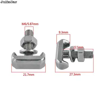 T-Bolzen Edelstahl Batterie klemmen anschlüsse Kabels ch raube Batterie klemmen Batterie anschluss Autozubehör