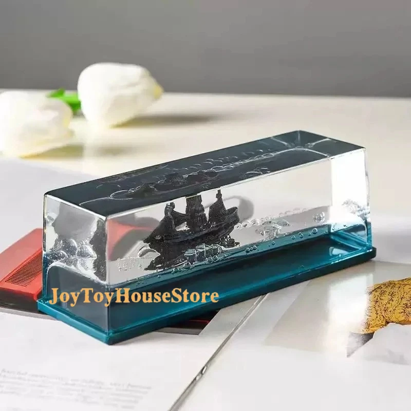 

3d корабль, бутылка для дрейфа, тысяча солнечных кораблей, веселая лодка, цельный плавающий лодка, орнамент, декомпрессионная игрушка, домашний декор