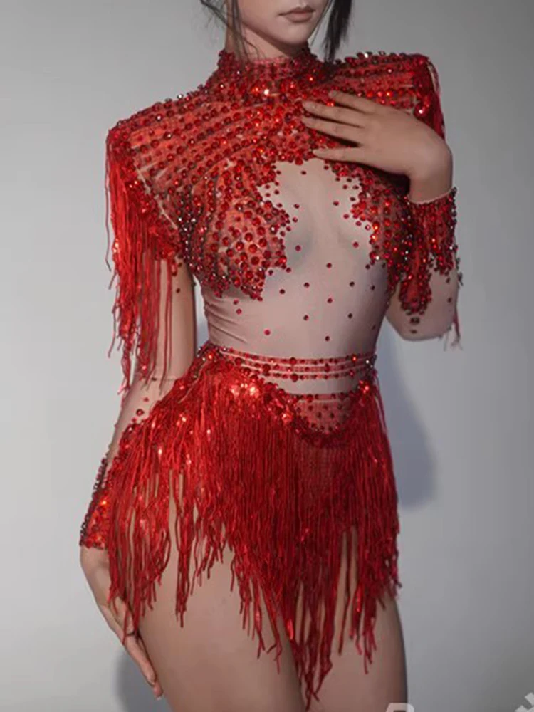 고품질 핫 스탬핑 불규칙한 술 탄성 점프 슈트 2025 새로운 패션 맞춤 여성 의류