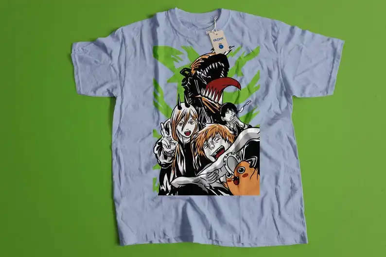 Camiseta especial vintage de anime unissex, camiseta gráfica para amantes de mangá, mangá japonesa