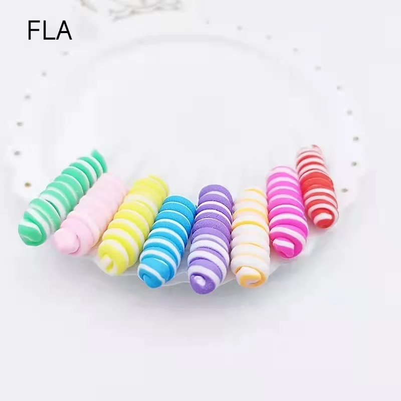 8pcs DIY Home Decoration Accessories Newest Hot Selling Kawaii Miniature Lollipop for Crafts Making Scrapbooking