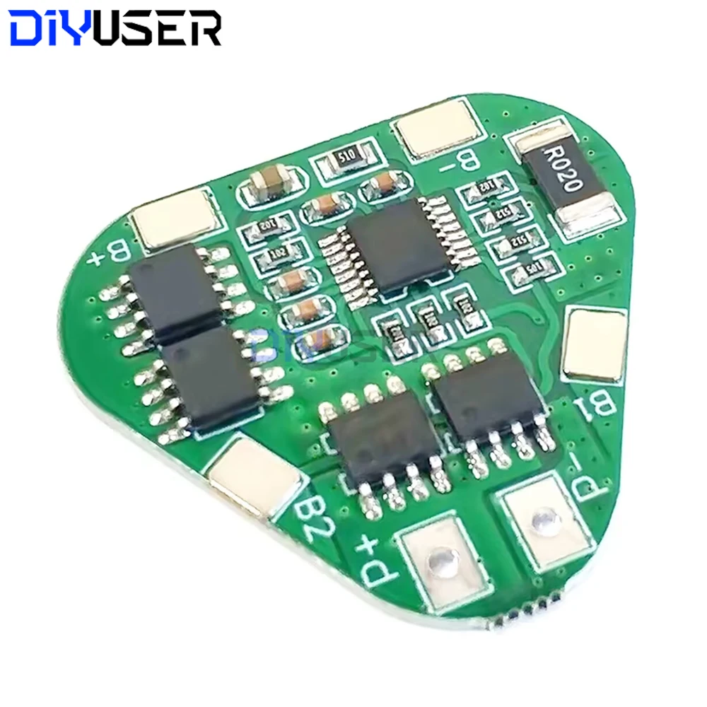 Placa de proteção bms 6s 24v 15a, kit diy de bateria de íon-lítio 18650, proteção contra sobrecarga/descarga/curto-circuito