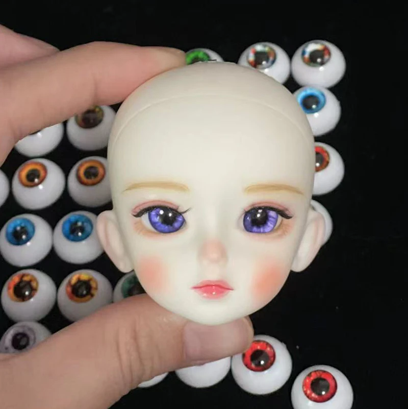 2 Pairs 12Mm/14Mm Pop Ogen Oogbol Diy Speelgoed Oog Pluche Dier Oog Accessoires Doll Eyeball Bjd pop Ogen