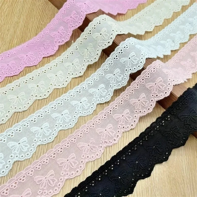 

14 Yards, Multi-color Cotton Fabric, Butterfly Lace Decal Fabric, Handmade Clothing, Textile Decoration Materials, Decoration