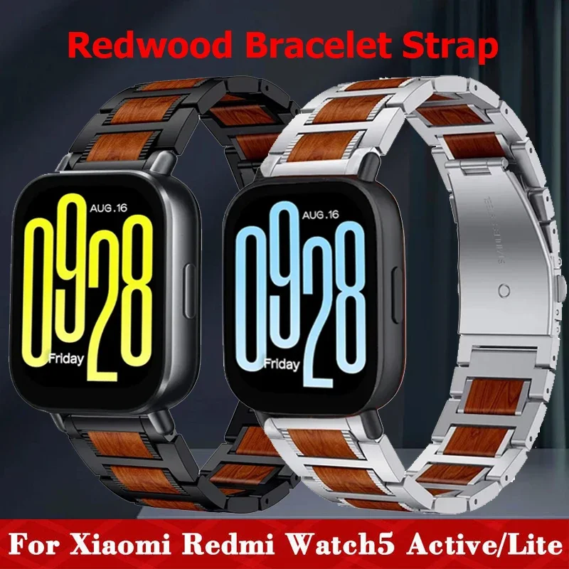 22 مللي متر معصمه حزام لساعة Redmi 5 نشط ريدوود سوار كوريا لساعة Redmi 5 لايت Smartwatch المعادن حزام الساعات #1