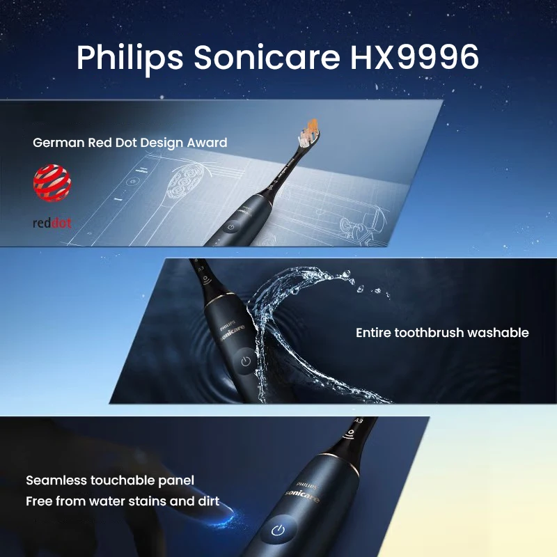 Escova de dentes elétrica Philips HX9996