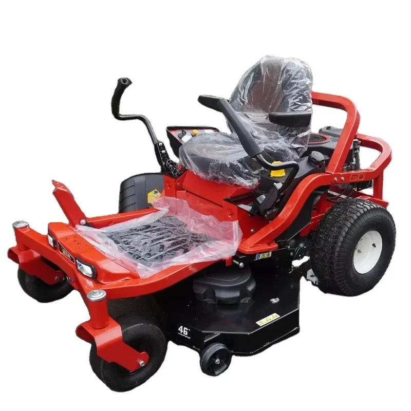 Ride Lawn Mower Gasoline Weed Car Zero Turn Ride Lawn Mower 48 Inch Gasoline