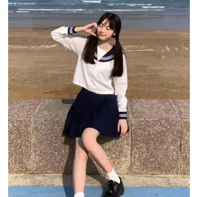 

плюс размер JK orm irt ort Sve College Sle Универсальная летняя ор Юбка School orm Feel Полиэфирное волокно C...