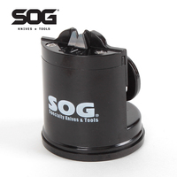SOG COUNTERTOP SHARPENER Portable Manual Knife Sharpening Tool With Suction Cup for all SOG Knives
