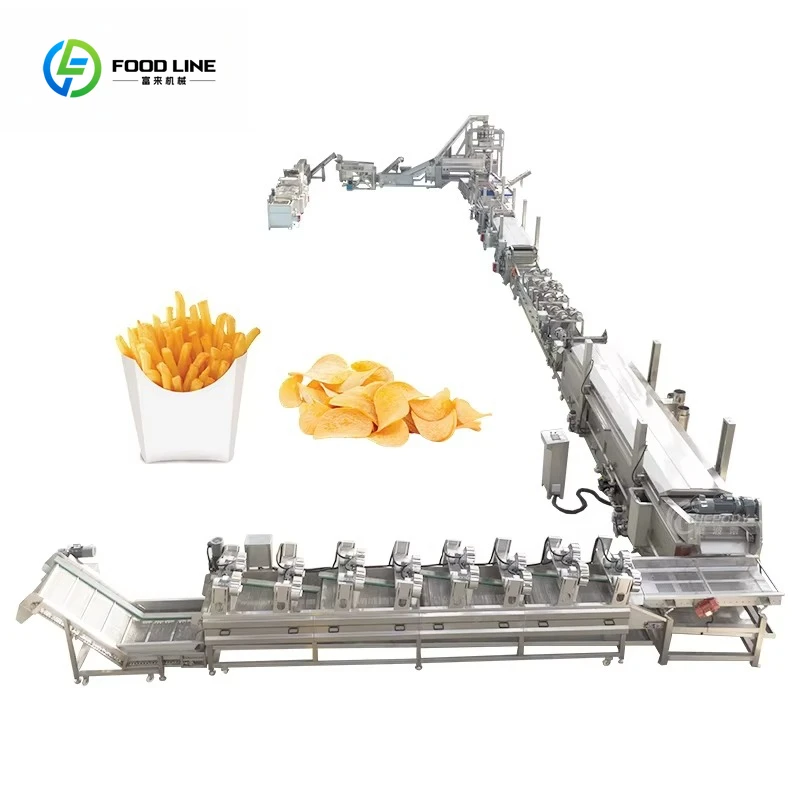 

French Fries Production Line French Fries Production Line Frozen Automatic French Fries Production Line