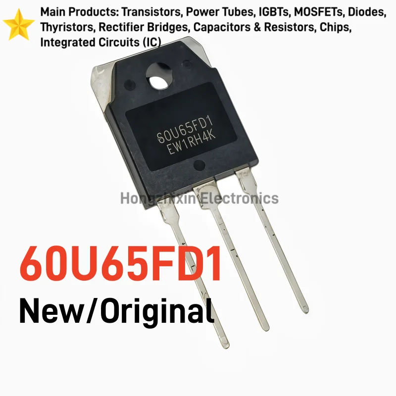 60U65FD1 TO-3P IGBT Transistor 650V60A SGT60U65FD1PN 10PCS New/Original Silan Field Stop IV+ High Power Triode