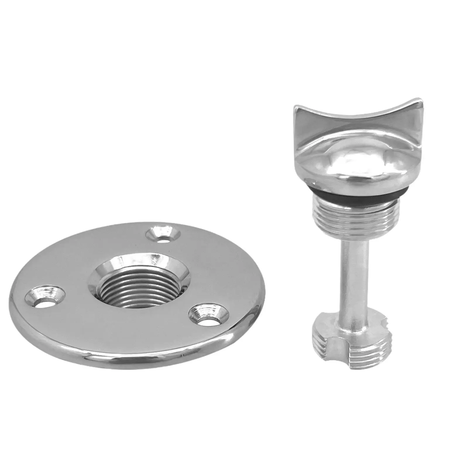 Marine Boat Drain Plug Premium Spare Parts Easy to Install Marine Hardware view 2