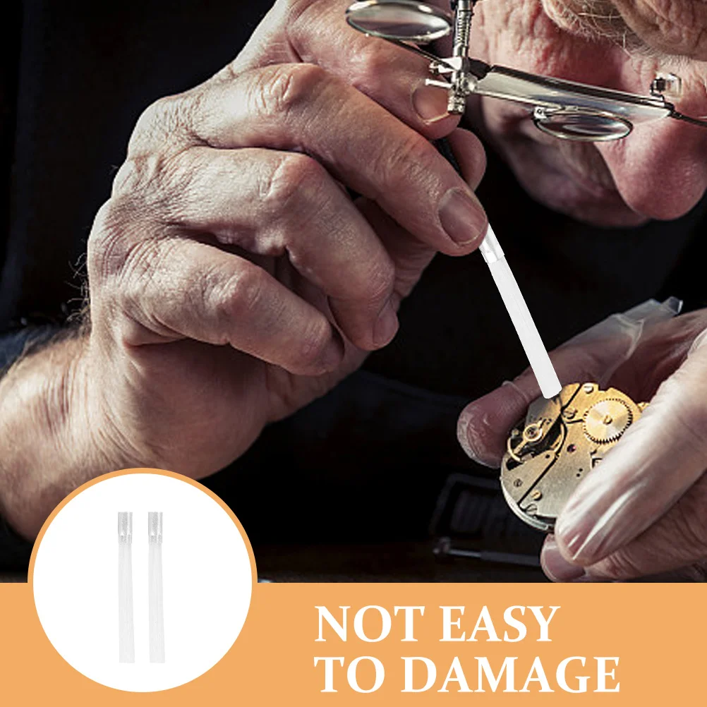 

2Pcs Fiberglass Scratch Brush Pen Refill Comfortable Grip Easy Handle Repair Watch Jewelry Electronic Circuit Cleaning