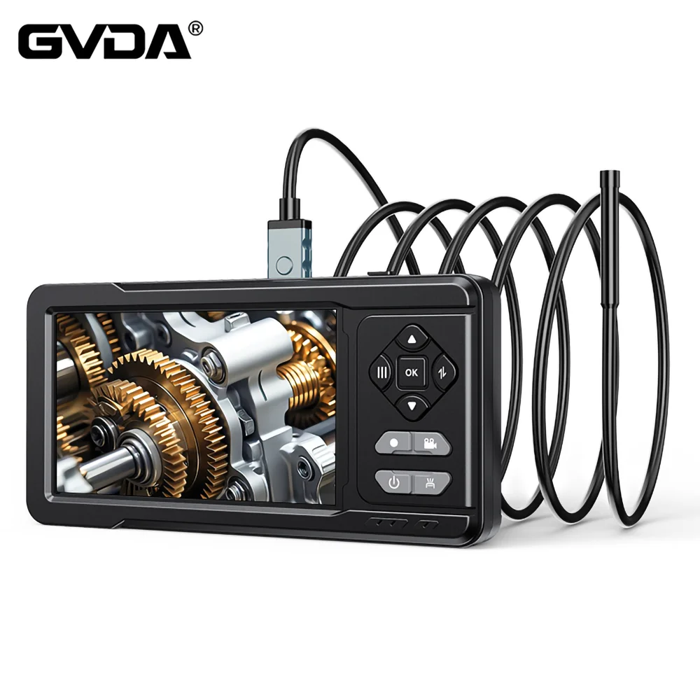 

Digital Industrial Endoscope High Definition Borescope Camera IP67 Waterproof Probe Sewer Pipeline Cleaning and Inspection