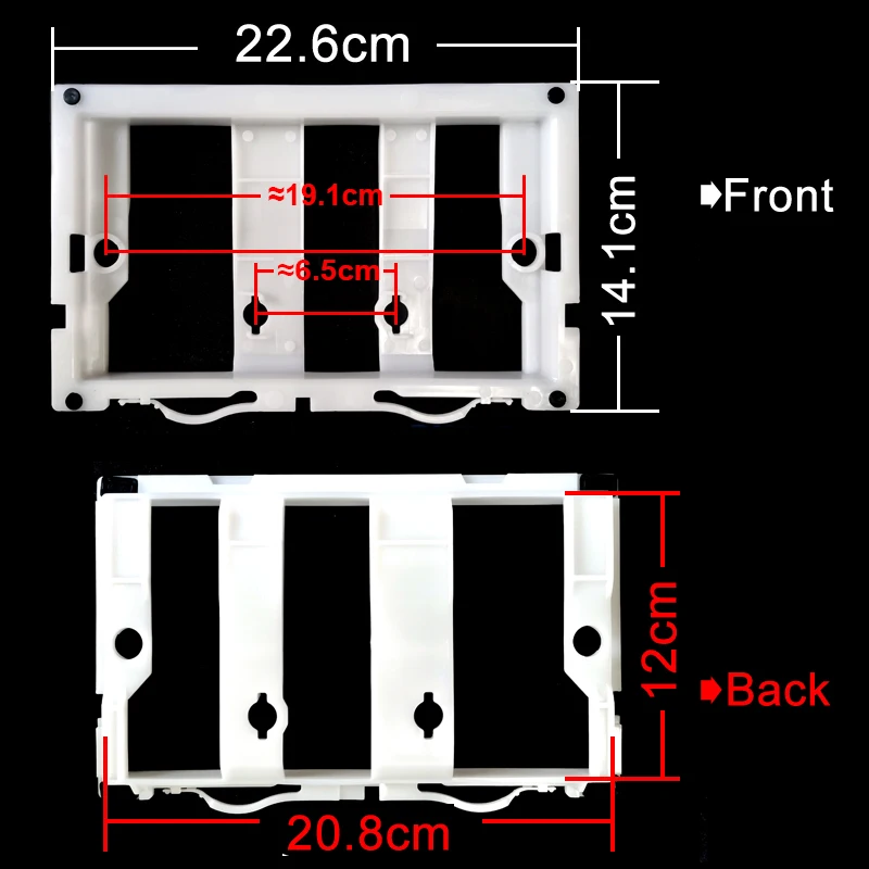 Dual-Flush Actuator Plate for Concealed Cisterns Toilet flush  Button