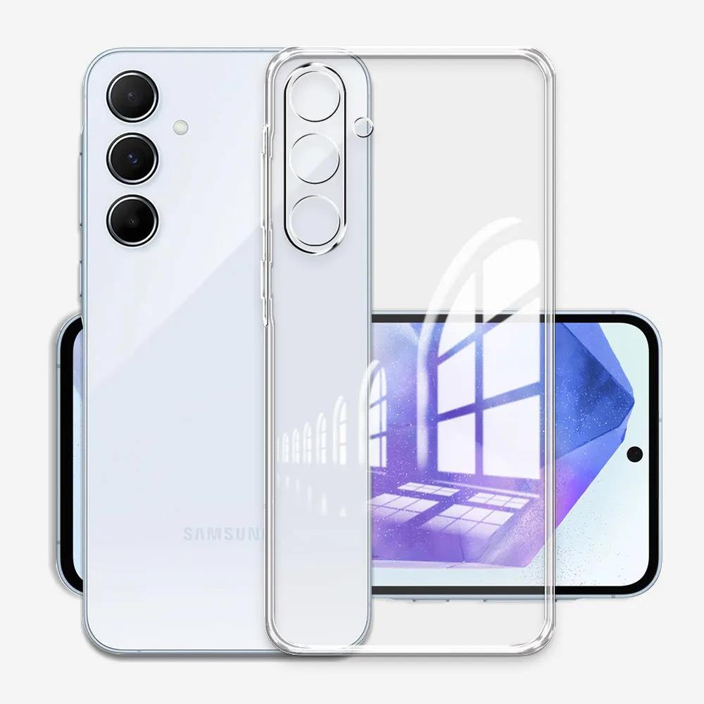 For Samsung M55 Case Clear Soft Silicone Cover Phone Cases For Samsung M15 Clear Shockproof Coque For Samsung Galaxy F15 Fundas