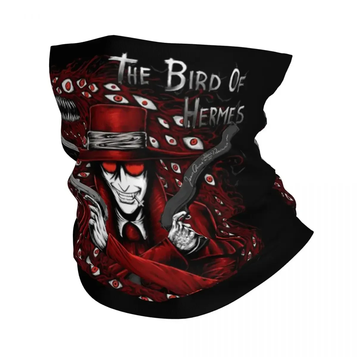 Alucard Hellsing Manga Bandana Neck Gaiter Printed Face Scarf Warm FaceMask Cycling Unisex Adult Breathable