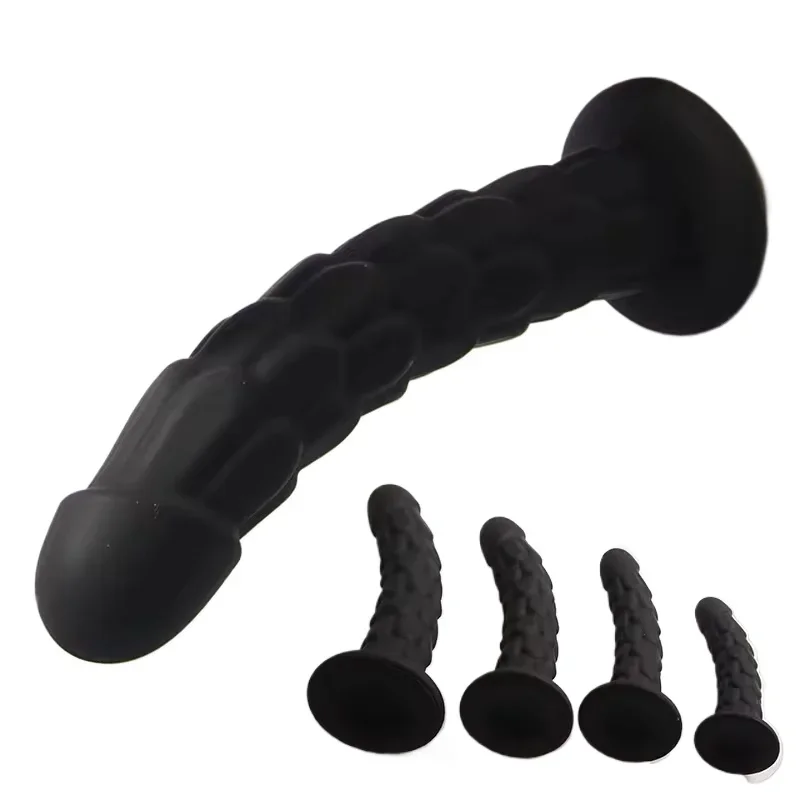 Strong Suction Cup Butt Plug Silicone Dildo Male Prostate Massager Female Masturbation Tool Sex Toys for Couples Intimate Goods