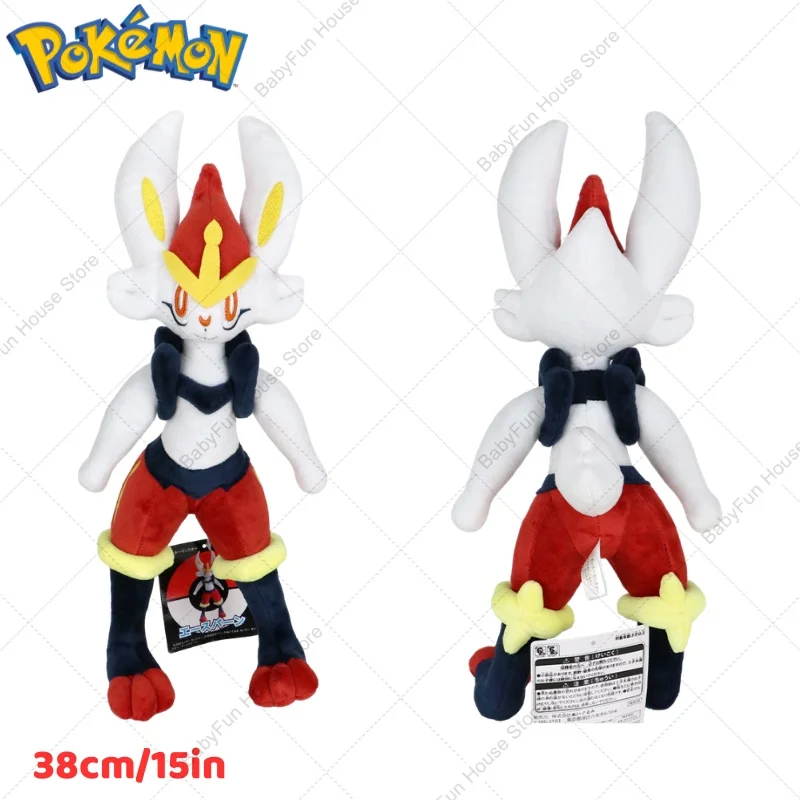 Pokemon Sprigatito Floragato Meowscarada Quaxly Fuecoco Plüschtiere Kawaii Scorbunny Cinderace Stofftiere Peluche Puppen Geschenk