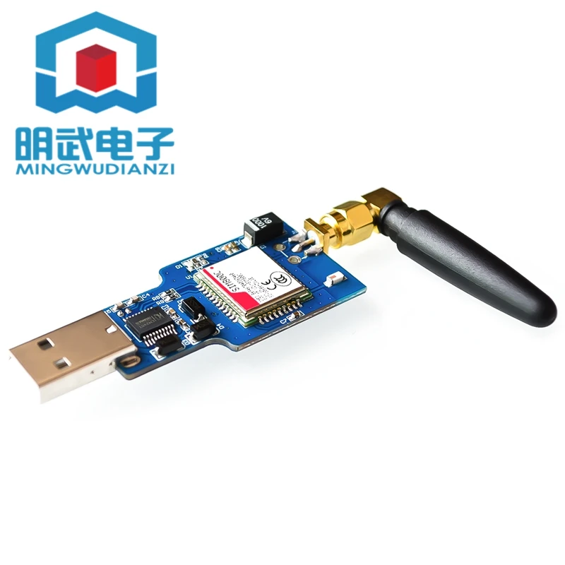 USB To GSM Serial Port GPRS SIM800C Module With Bluetooth Computer Control Call