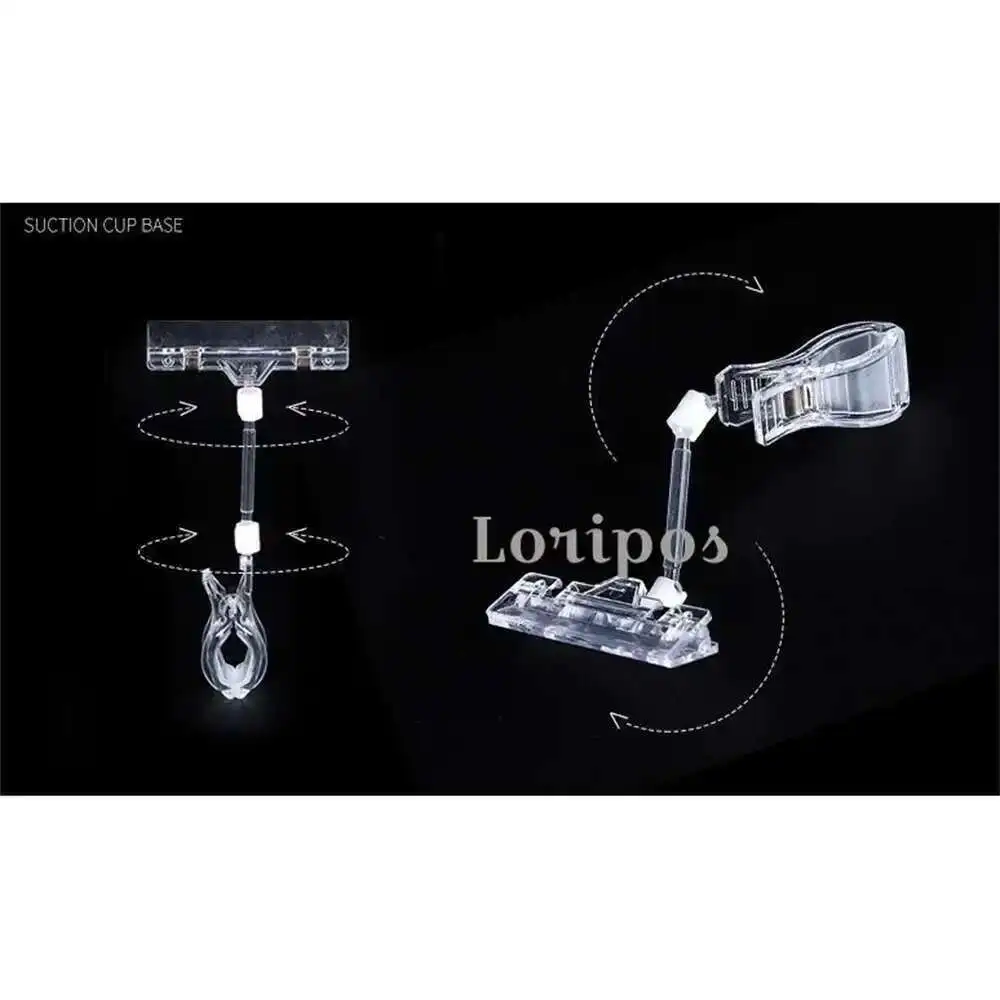 Pop Plastic Signage Advertising Price Tag Display Photo Memo Note Sign Label Card Holders Paper Display Promotion Clip Retail