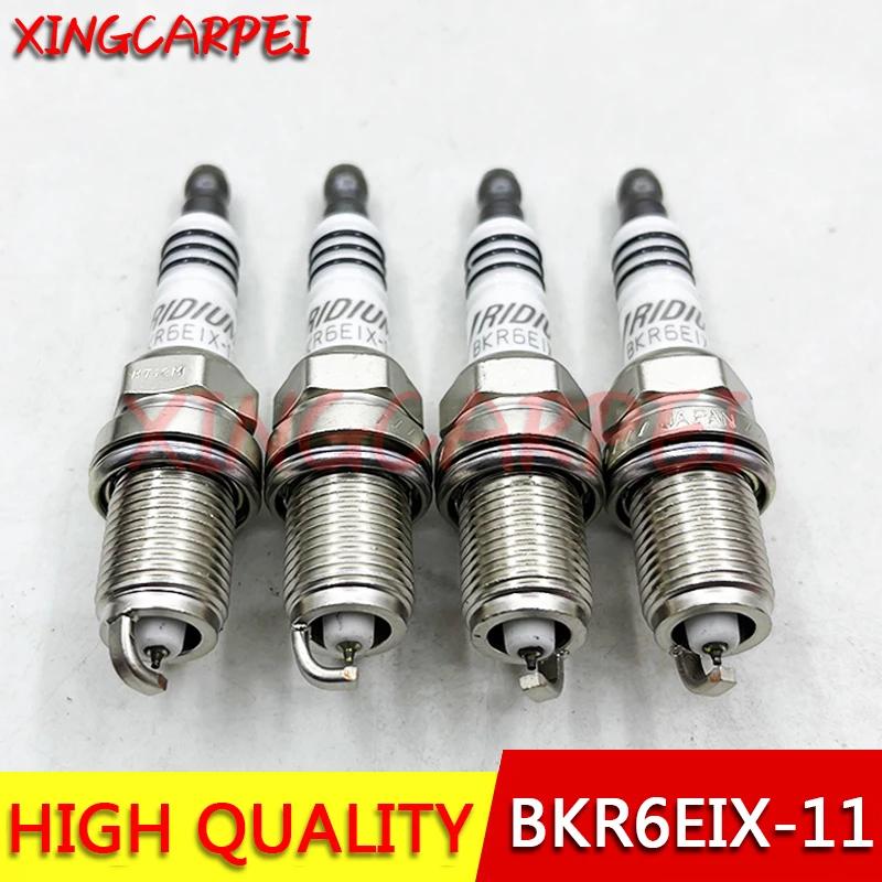 4pcs BKR6EIX-11 4272 BKR6EIX 11 Iridium Power Spark Plug For Toyota Lexus Suzuki Subaru BKR6EIX11 Auto Part