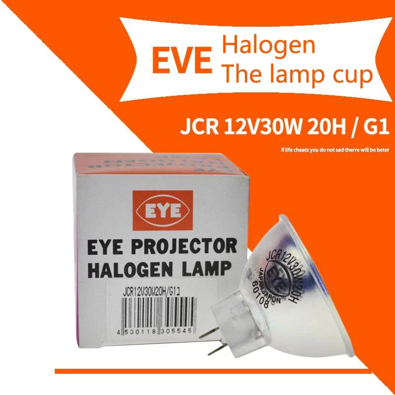 PARA EYE JCR 12V50W20H JCR 12V 50W lâmpada do projetor, JU1005, microscópio óptico 12V30W,12V100W