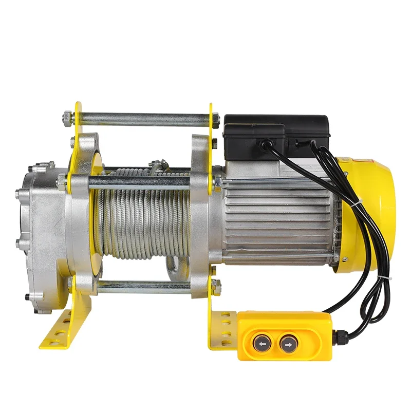 220V/380v ODM OEM aluminum shell electric winch 500kg-1000kg aluminum shell electric hoist 1500kg 2000kg 3000kg electric winch