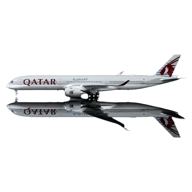 Airbus A350 Qatar Airways 1/200 Scale Resin 31cm, Plane Toy, Miniature Model, Aviation Gift, for Children, Collectible, Airport