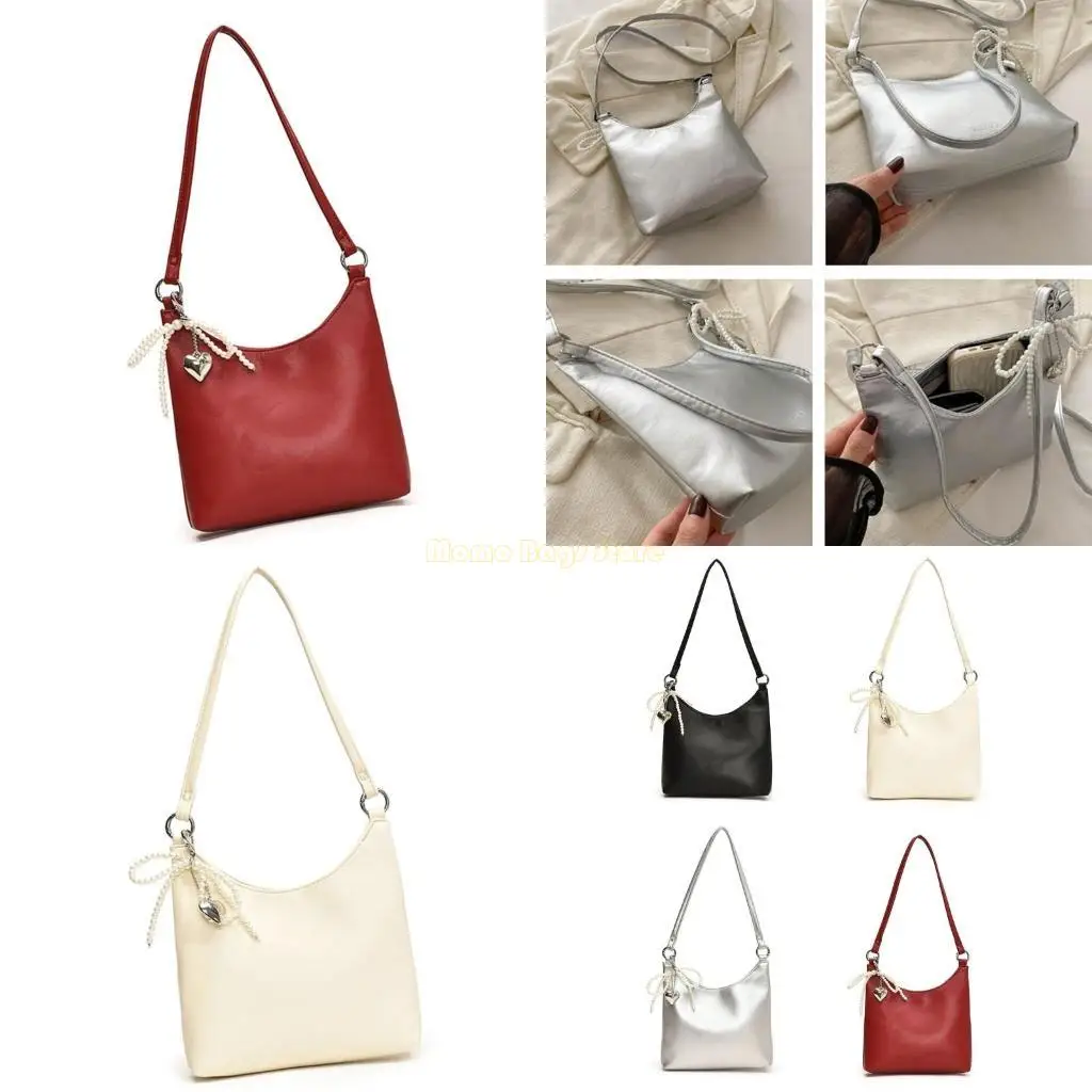 

X90D Fashionable Shoulder Bag PU Leather Crossbody Purse Underarm Handbag For Ladies On Any Occasion