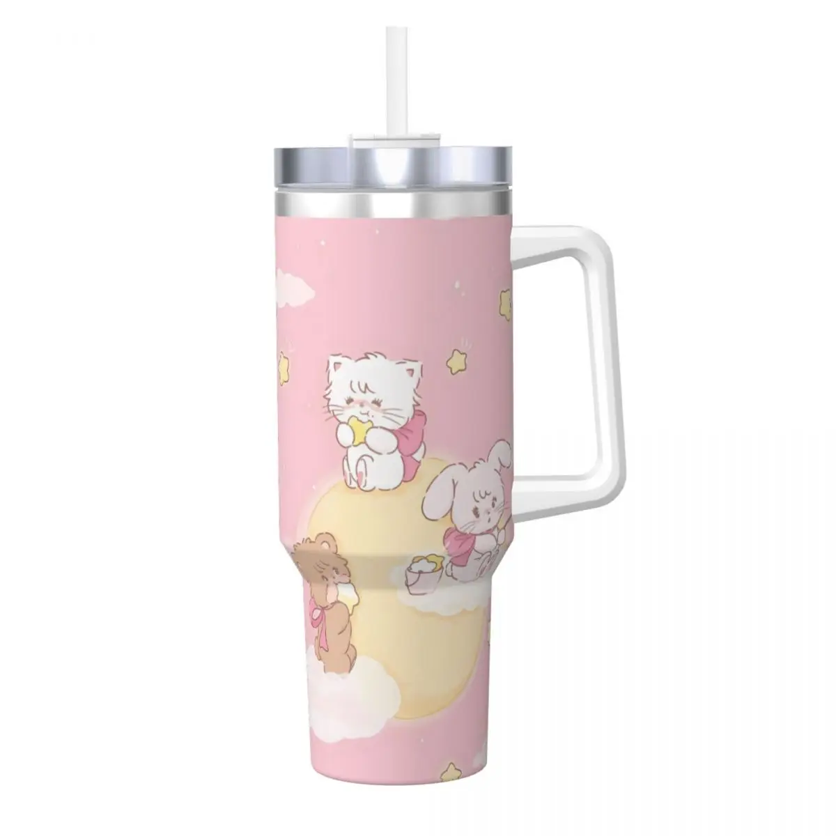 Stainless Steel Tumbler Mikko Thermal Cups Portable Hot Drinks Mugs Cup Travel Graphic Water Bottle